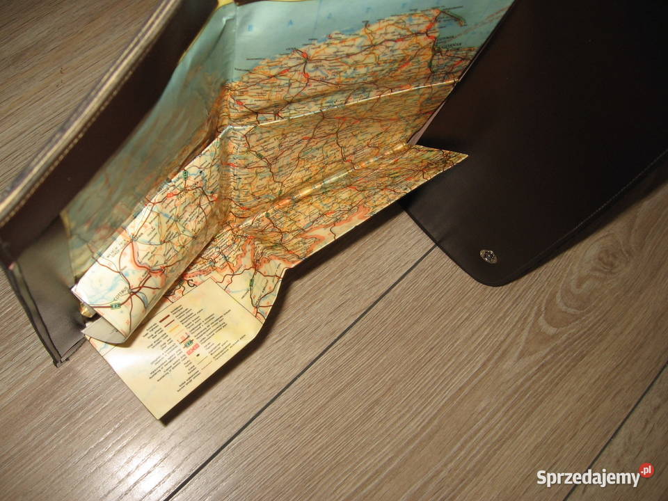 Stara mapa samochodowa Fiat Syrena Polonez Żuk Pozostałe Pozostałe Przemyśl