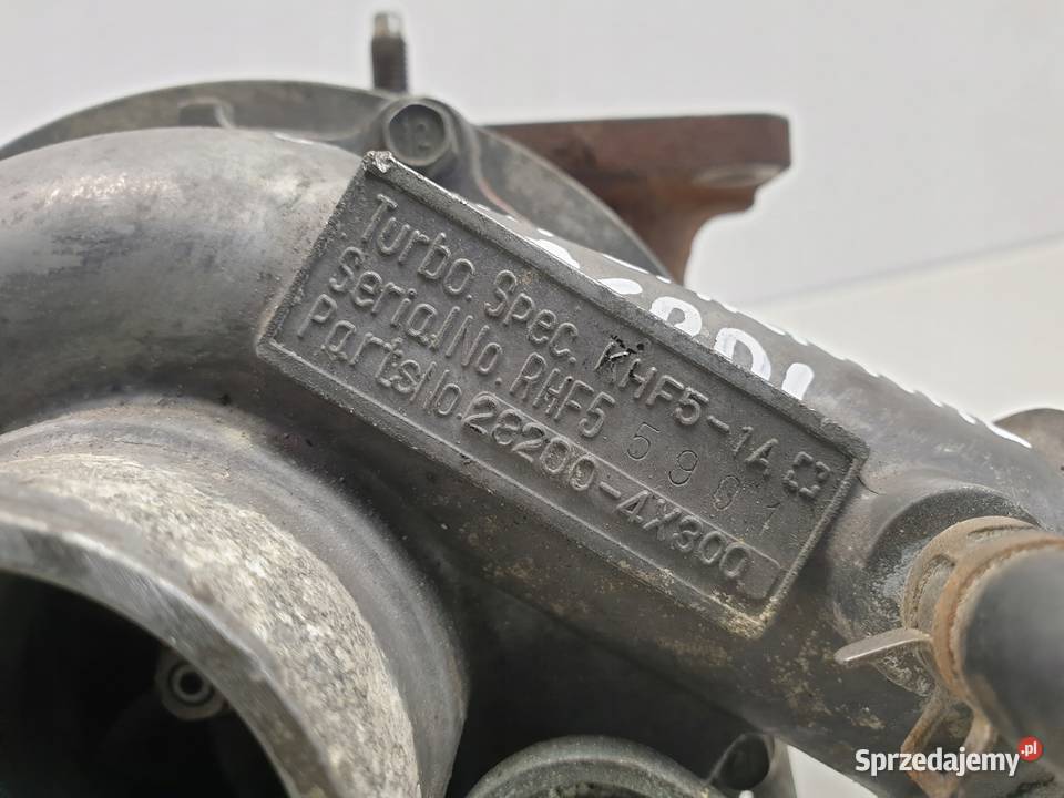 TURBOSPRĘŻARKA Kia Carnival I 29 CRDI 282004X300 osobowe Turbosprężarki lubelskie Chełm