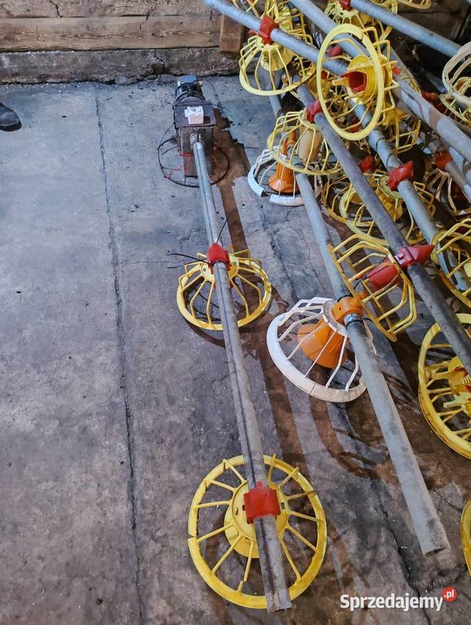 Sprzedam wyposażenie hali do produkcji brojlera Goląsza Dolna sprzedam