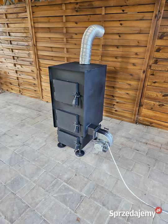 Piec nadmuchowy 13 kW nowy wentylator 3stopniowy łódzkie sprzedam