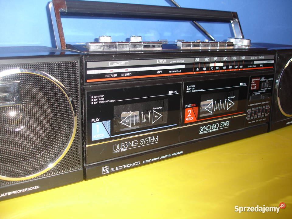 Radiomagnetofon ELECTRONIC 044028G Radioodtwarzacze Zielona Góra