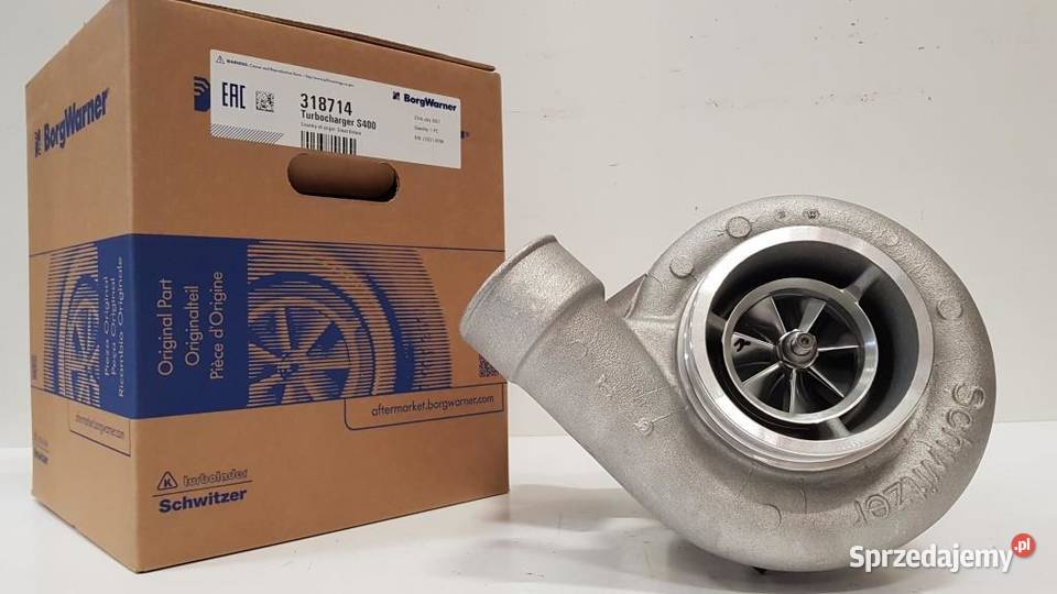 Nowa turbosprężarka SCHWITZER 318714 318632 Siedlce