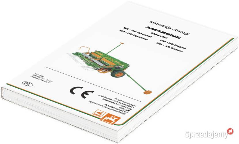 Amazone Amaco Instrukcja katalog Szamotuły