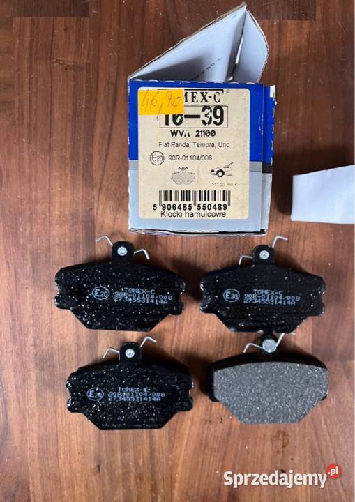 Klocki hamulcowe Fiat panda tempra uno Warszawa