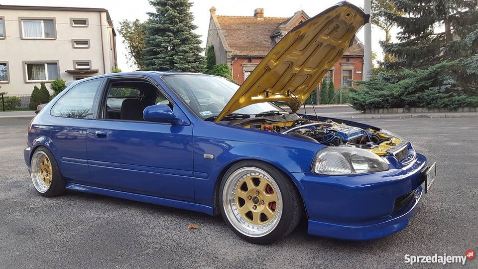 Honda Civic B16A1 172 MOCNO DOINWESTOWANA Gniezno sprzedam