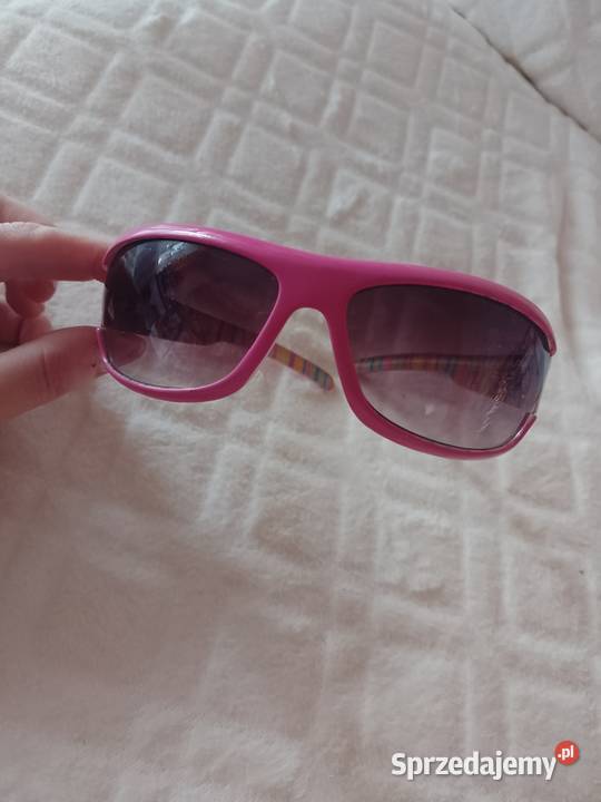Różowe okulary przeciwsłoneczne z Madrytu Top Kraków