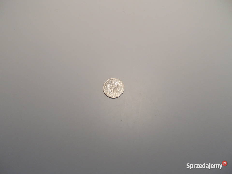 Srebrna moneta obiegowa II RP 5 z 1934 roku znna Warszawa