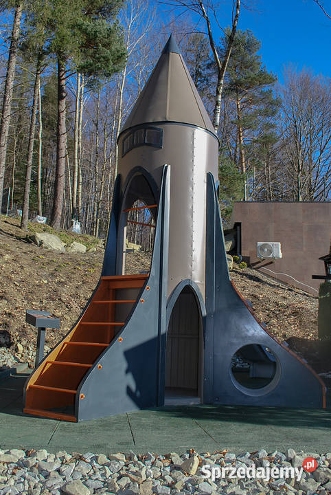 Drewniany plac zabaw RAKIETA KOSMICZNA PZ25