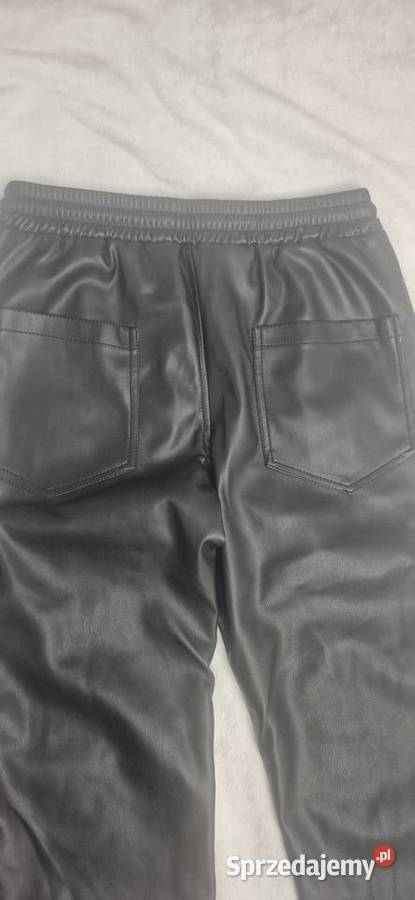Spodnie z eko skóry Rozmiar L Nysa sprzedam
