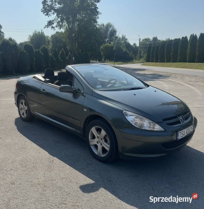 Peugeot 307 CC 20 benzyna 2005r VAT marża Strzegocice sprzedam
