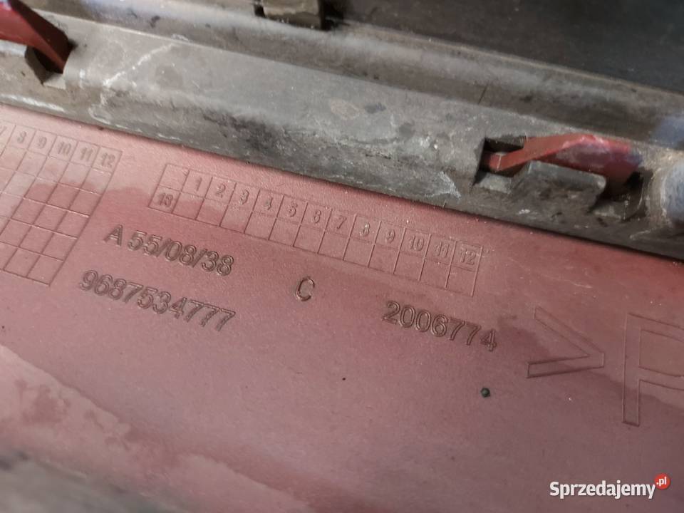 CITROEN DS3 9687534777 zderzak przód osobowe Kielce