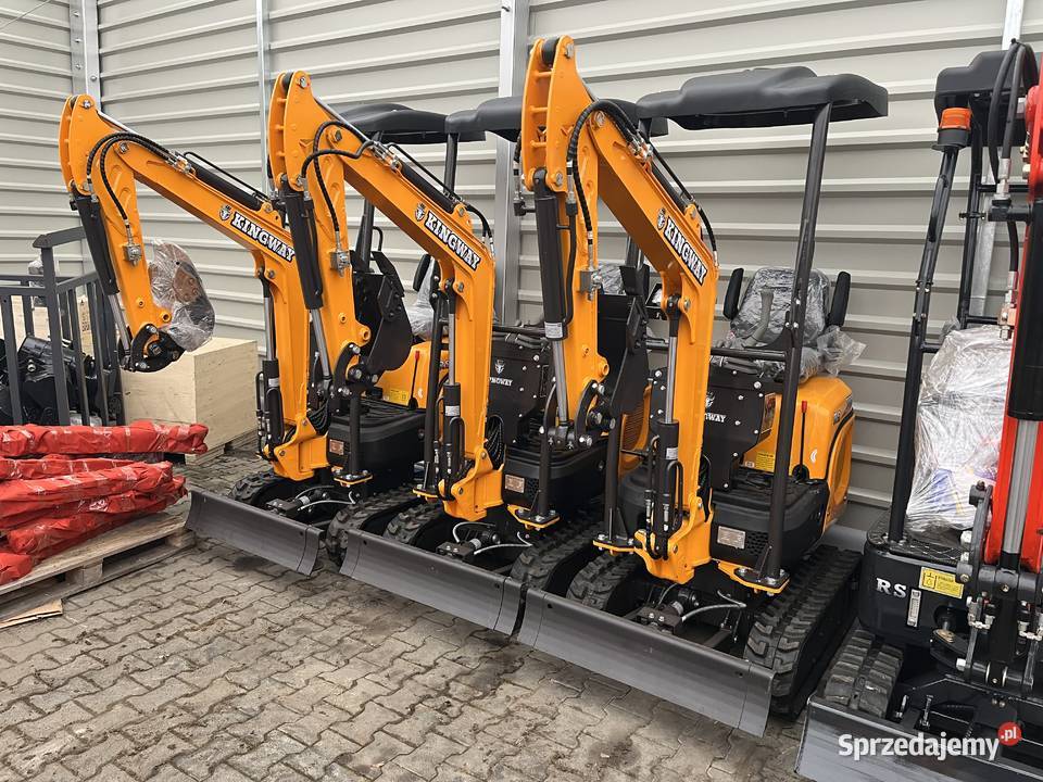 Minikoparka VIP 12 RS waga 12 Tony silnik KUBOTA sprzedam