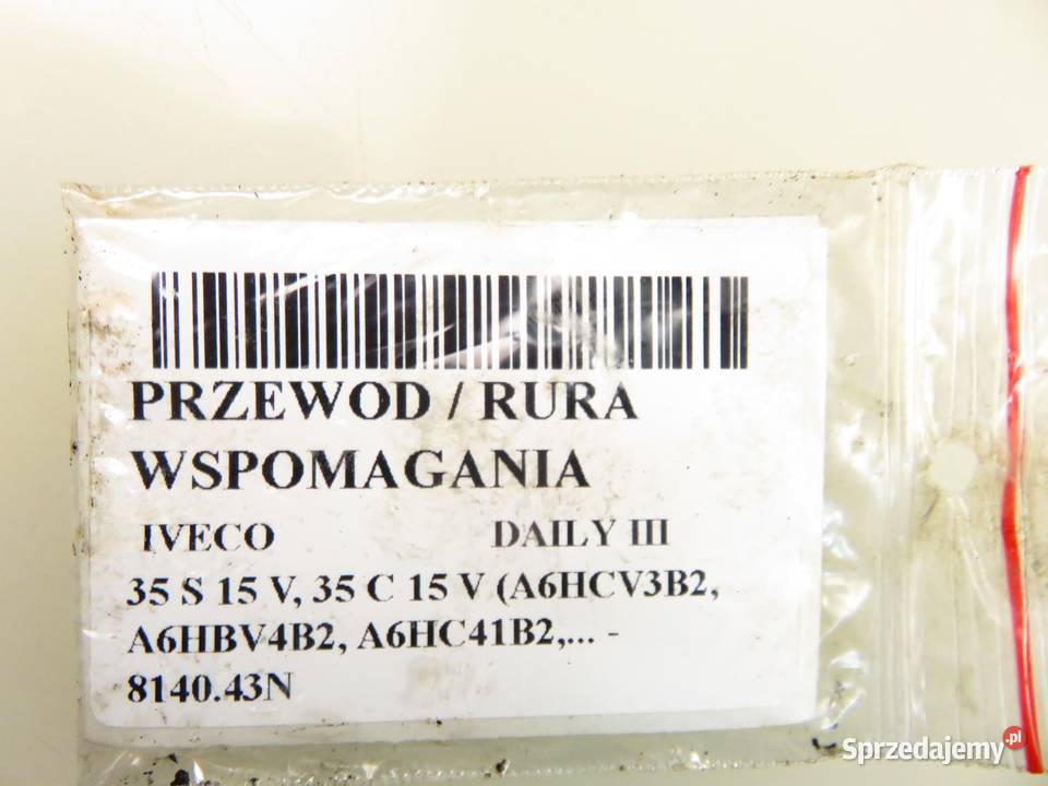 PRZEWÓD WSPOMAGANIA IVECO DAILY III 28