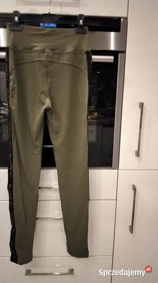 Legginsy Leginsy Damskie OLAVOGA S Khaki Nowe Pozostałe Pozostałe Nowa Sól