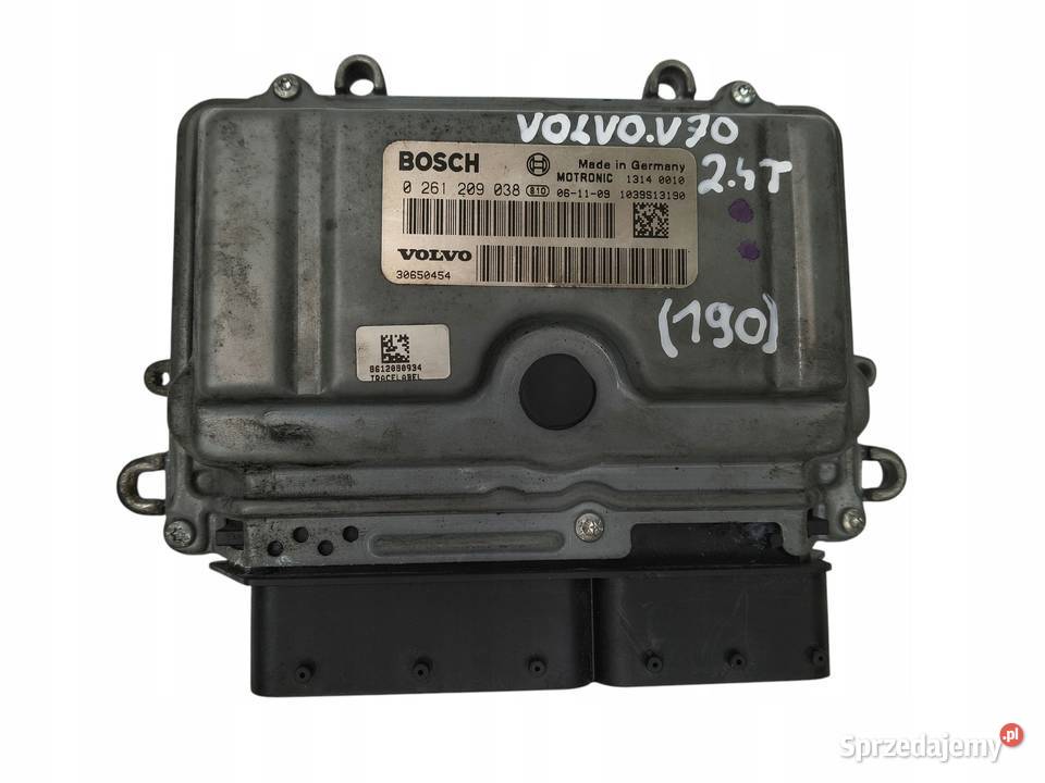 STEROWNIK ECU Volvo C30 C70 S40 V50 25 T5 lubelskie Chełm