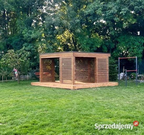 Nowoczesna Altana Ogrodowa 45x45m Altanka