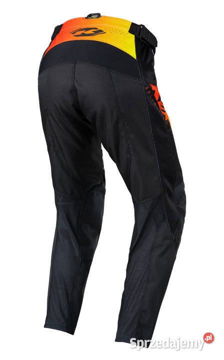 KENNY TRACK 2023 SPODNIE CZARNO BIAŁE 3032343638