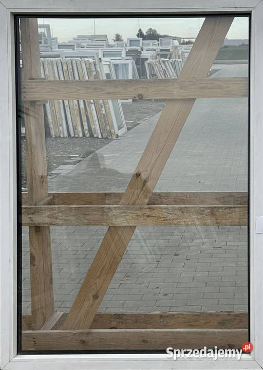 OKNA KacprzaK Witryna 101X143 FIX Używany PCV Siedlce