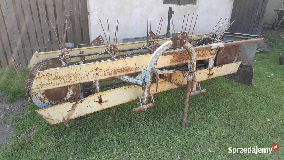 Przetrząsarka pasowa taśmowa zgrabiarka Z234 Świebodzin