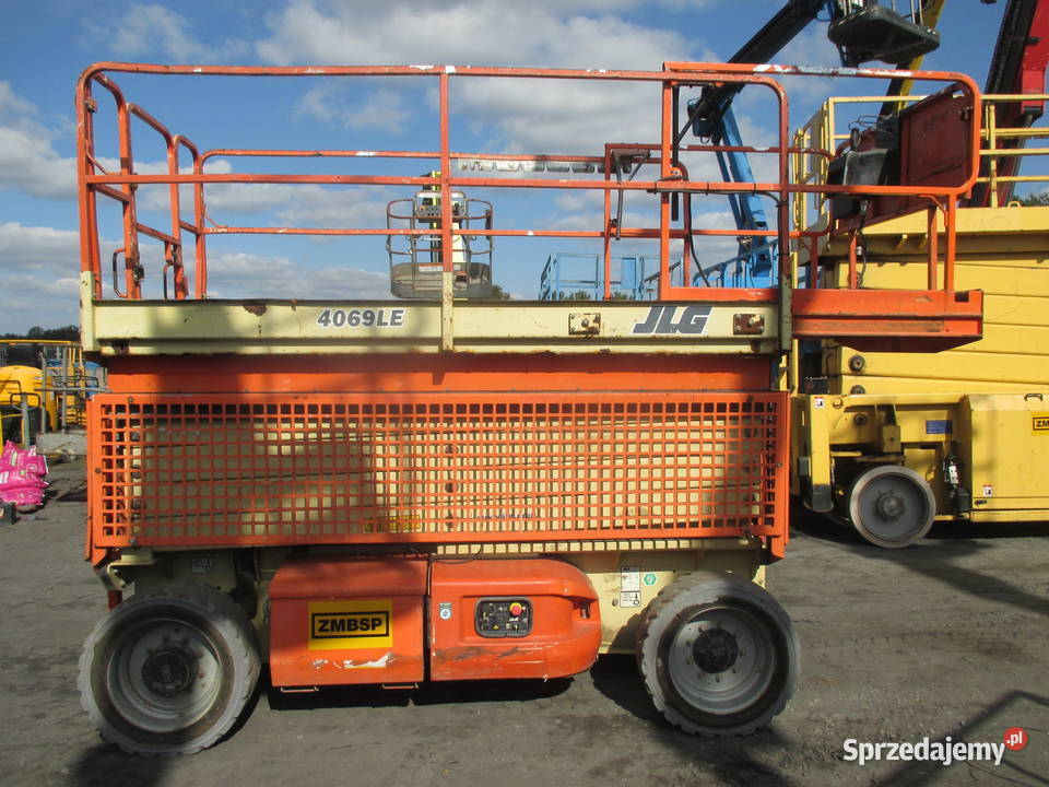 Podnośnik nożycowy zwyżka 14 m JLG 4069LE Dźwigi, podnośniki Pleszew