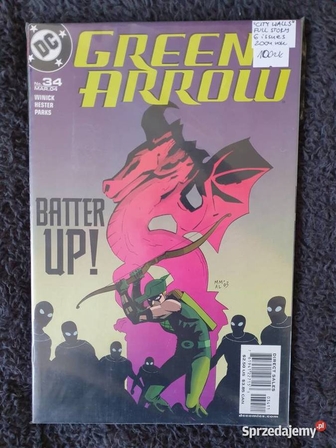 Green Arrow City Walls zestaw 6 komiksów DC USA pomorskie Gdynia