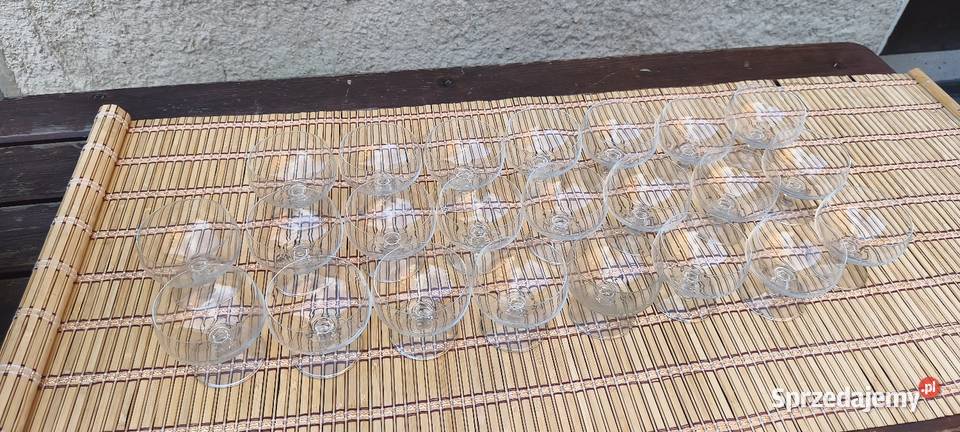 Kieliszki do Szampana Wina 23 sztuk Swarzędz sprzedam