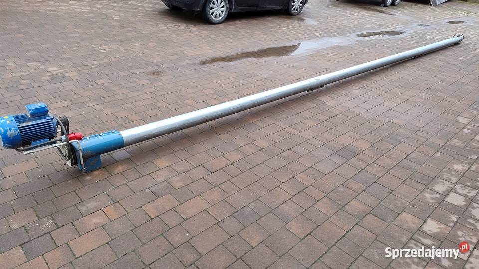 Żmijka Do Zboża Przenośnik Ślimakowy 8 m Ocynk Kowale Pańskie