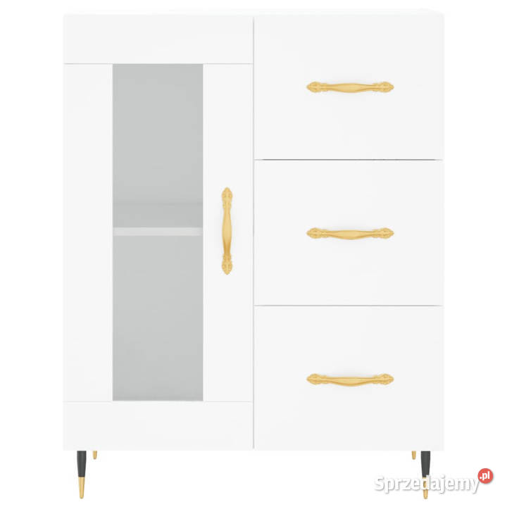 Szafka biała 695x34x90 materiał drewnopochodny Warszawa