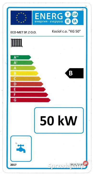 Kociol 50kw 500m2 Podajnik kotły Producent RATY Lubliniec sprzedam