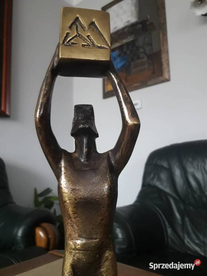 Statuetka z brązu mosiądzu Mclane Polska