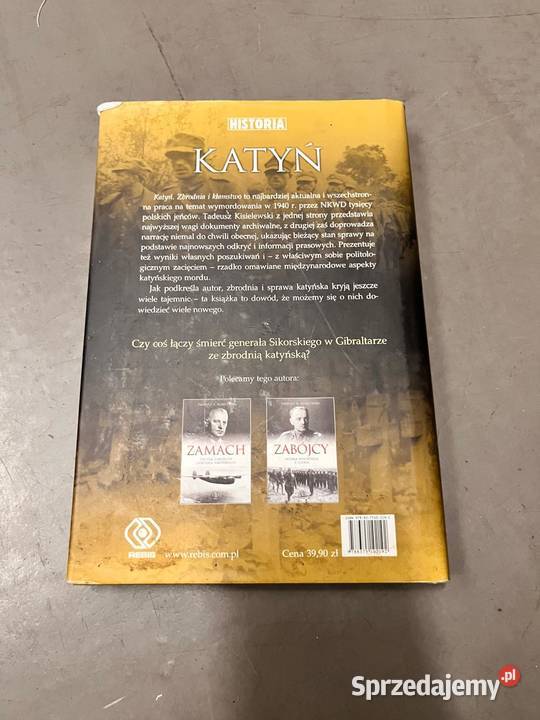 Książka Tadeusz A Kisielewski Katyń Zbrodnia i Warszawa sprzedam