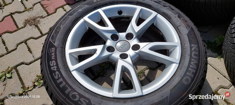 koła 5x112 17 audi q3 wielosezon sprzedam