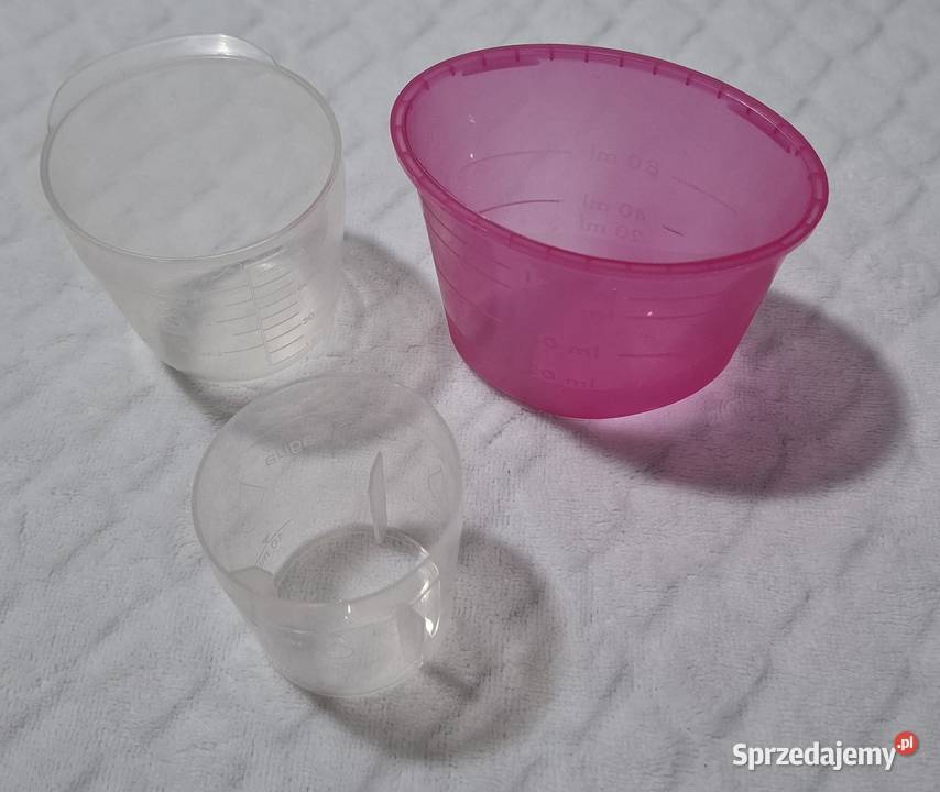 Pojemniki miarki otwarte do 120ml mix 3