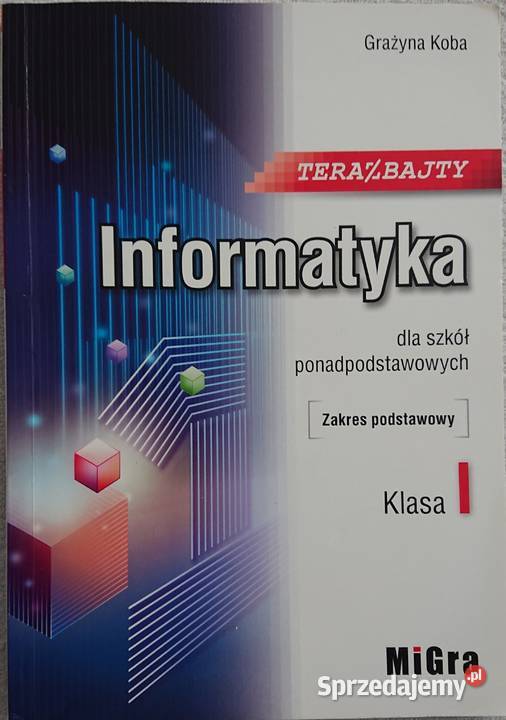 Terazbajty Informatyka 1 Grażyna Koba informatyka i technika Nowa Wieś