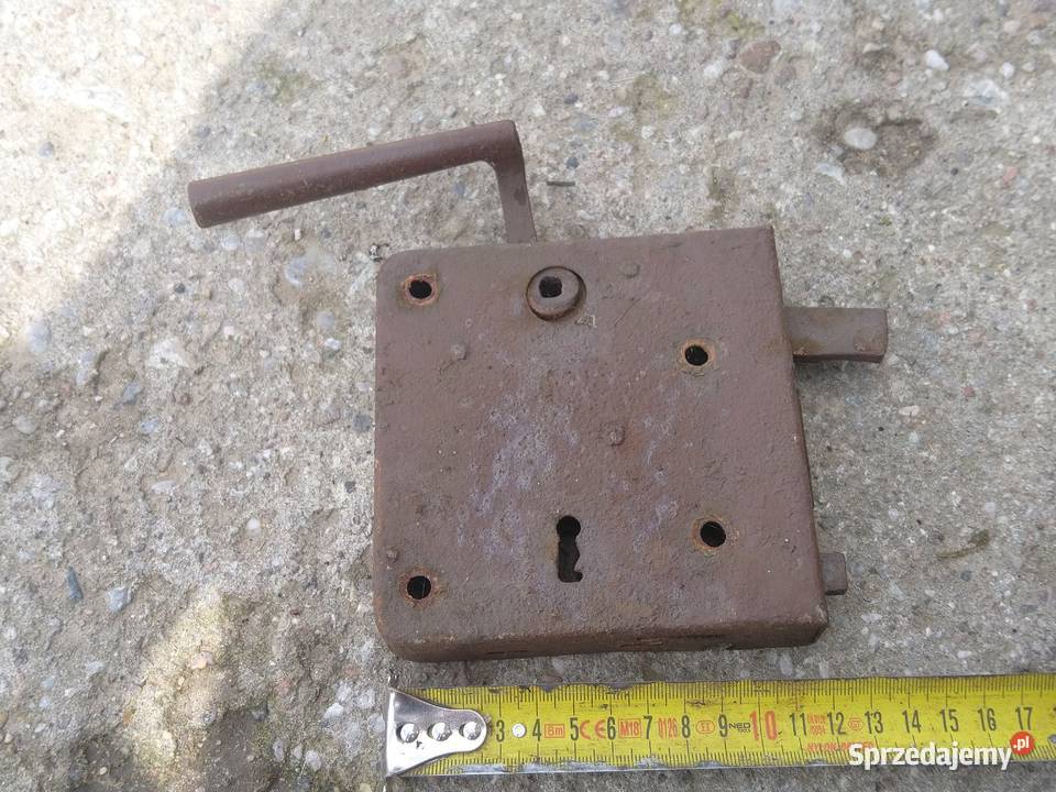 zamek klamka do starych drzwi bramy furtki Dom i Ogród sprzedam