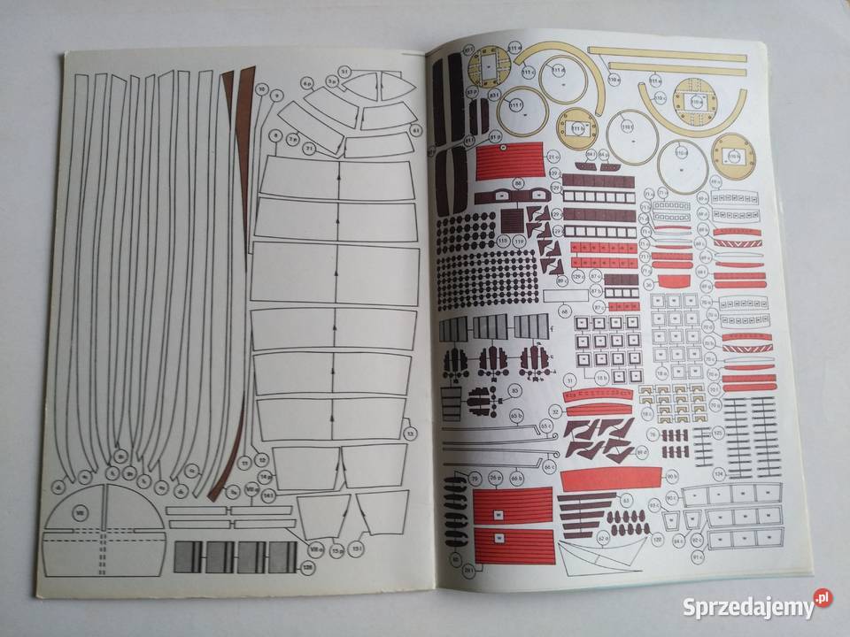 Model kartonowy Szkutnik Statek Golden Hind Dąbrowa Górnicza