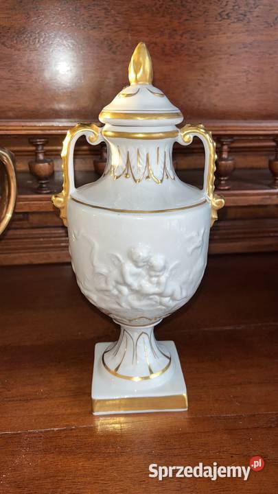 Amfora z Amorkami PMP Handpainted ręcznie Gdańsk