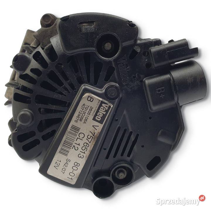 ALTERNATOR Peugeot 207 14 VTi V757651380 Układ elektryczny silnika Chełm