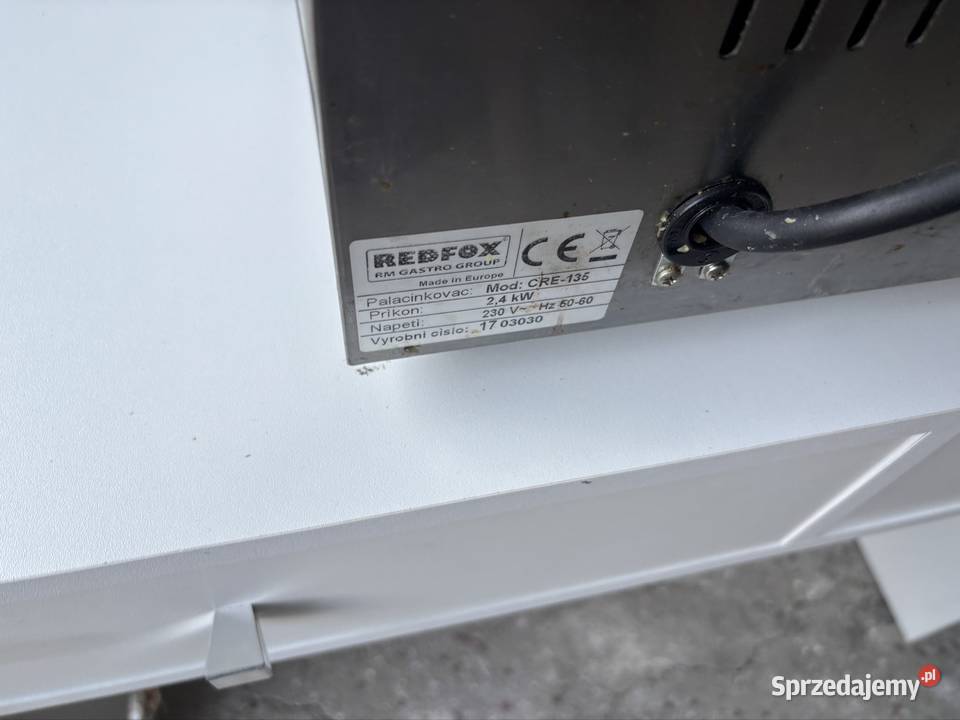 Naleśnikarnia Gastronomiczna RedFox mało używana Nowy Sącz