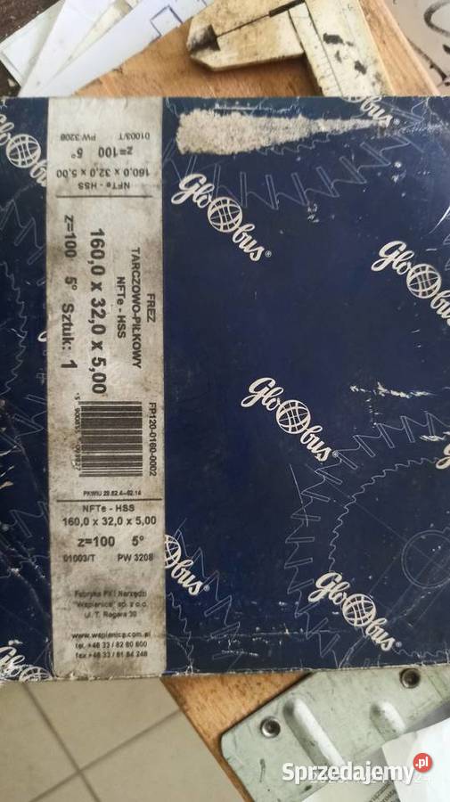 frez piłkowy globus HSS nowy 160 x 32x 5 Kłodawa