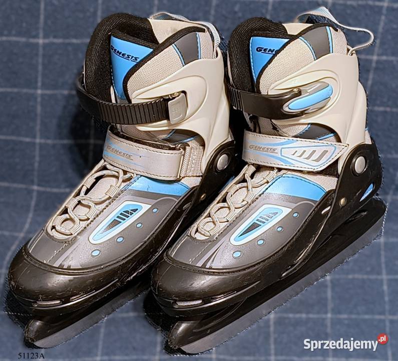 Łyżwy hokejowe fmy GENESIS regulowane rozmiar 38 Sport i Wypoczynek łódzkie Piotrków Trybunalski