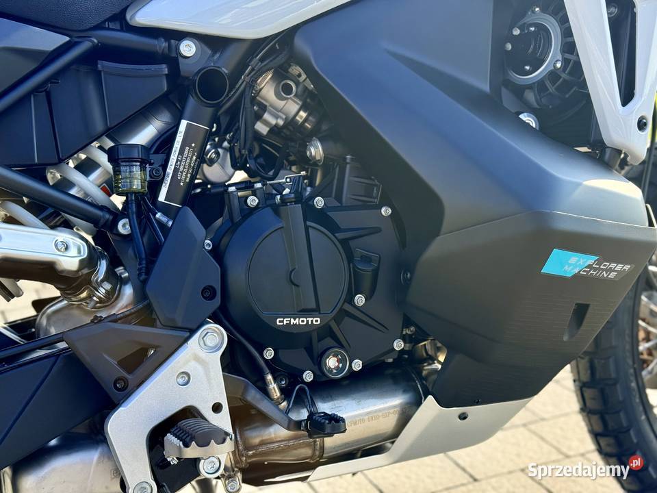 MOTOCYKL TURYSTYK CF MOTO MTX 1000 BIAŁOSZARY ABS