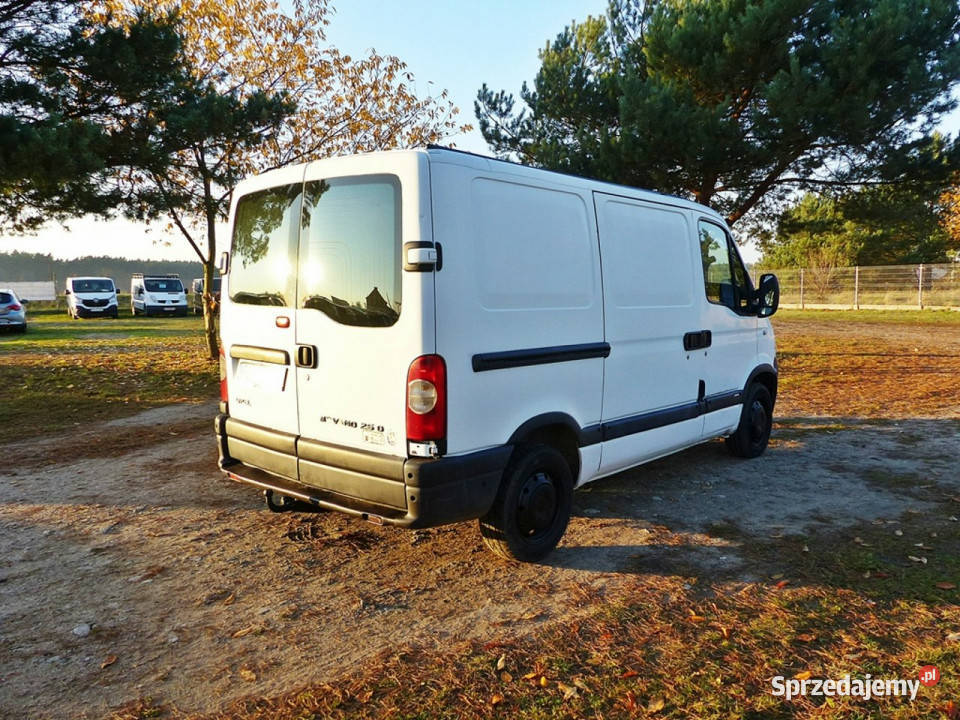 Opel Movano 25 DL1H12x Drzwi PrzesuwaneProsta możliwa zamiana