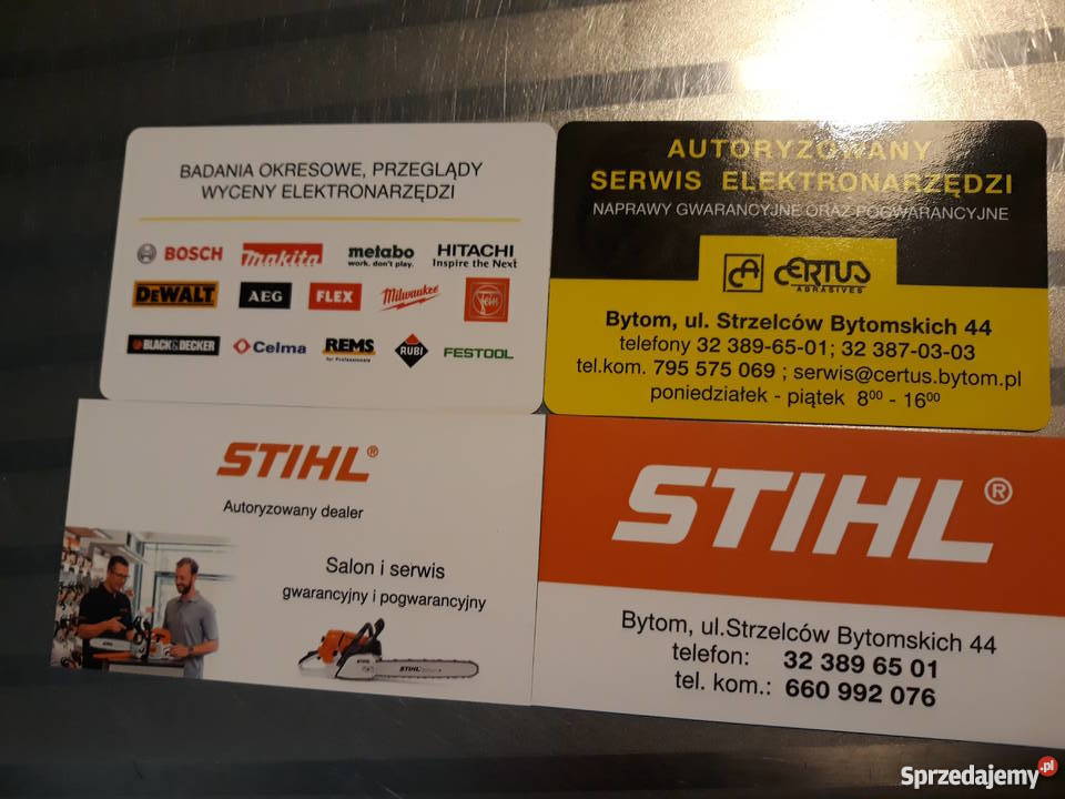 Szczotki węglowe Makita Bosch Hitachi Metabo śląskie Bytom