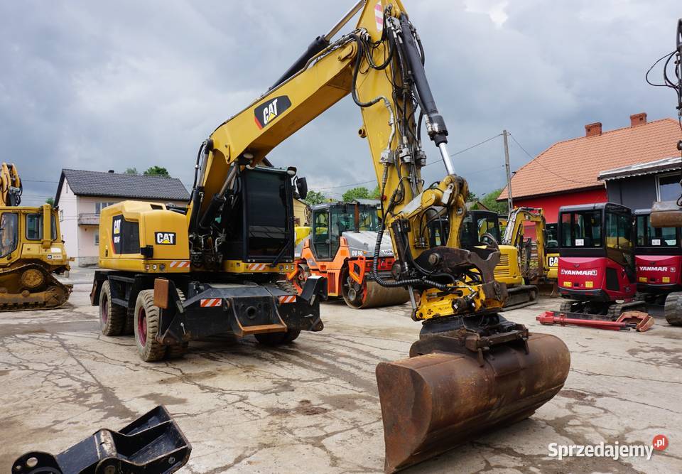 Koparka kołowa CAT M 314F 2016 Jeziorko sprzedam