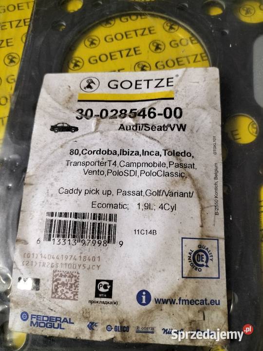 Uszczelka pod głowicę 19tdi Głowice Włocławek