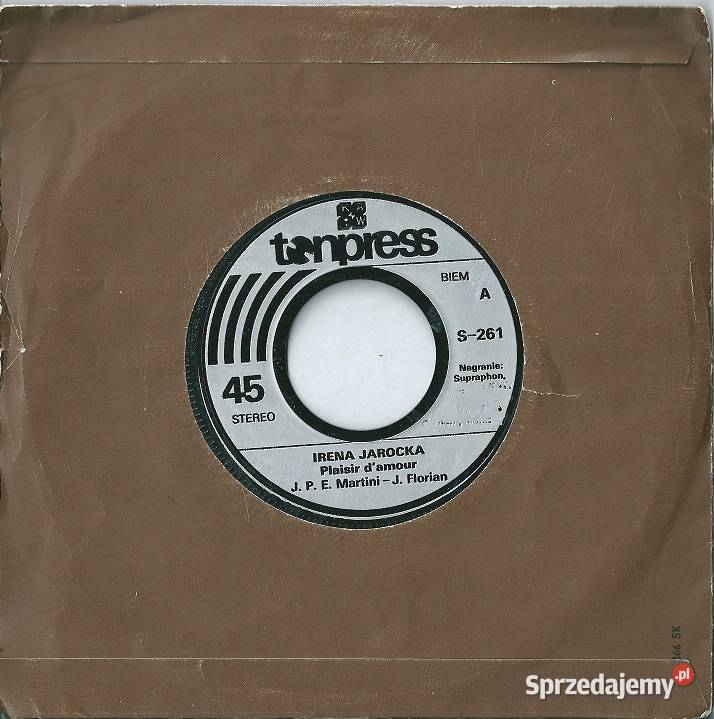 Irena Jarocka płyta winylowa 1980rfrpłytajarocka łódzkie Łódź