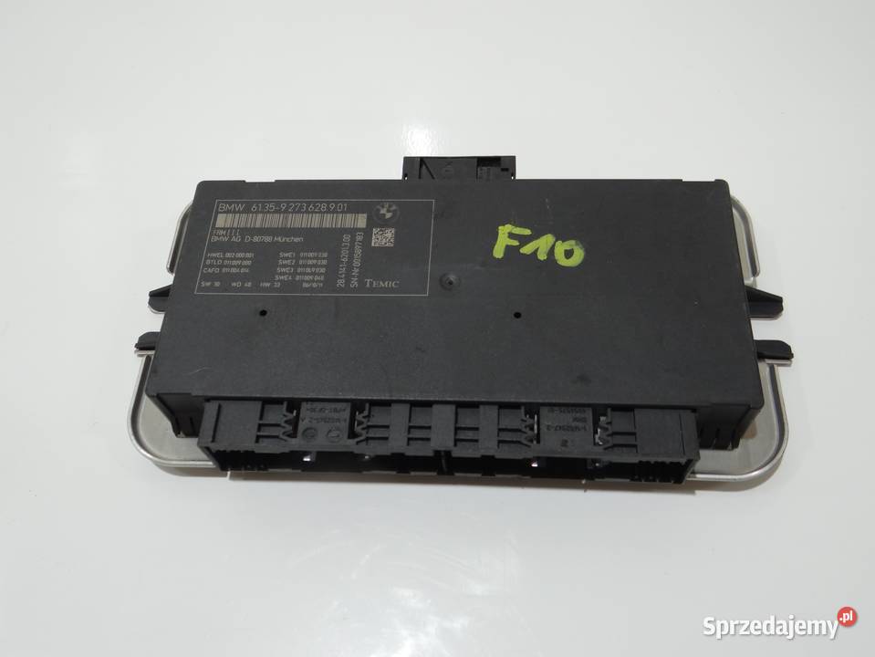 MODUŁ ŚWIATEŁ STEROWNIK BMW F10 F11 9273628 Strzyżewice sprzedam