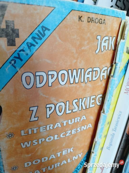 odpowiadać z polskiego 4 Droga książki język polski pomorskie