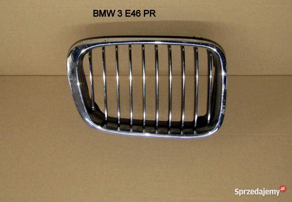 GRILL ATRAPA NERKA PRAWA BMW 3 E46 8159624 łódzkie Mysłaków
